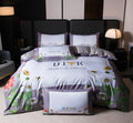 4 Pc Bed Set 100% Cotton King Size