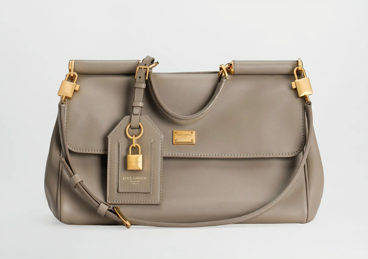 DG Logo Taupe Bag